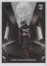 2021 Panini Black Rookies Silver 42/75 Trevon Moehrig Tre'von Moehrig #163 0p45
