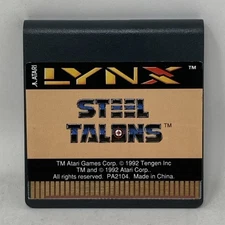 Atari Lynx Steel Talons Cartridge Only