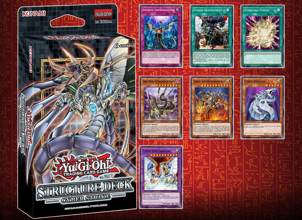 yugioh cyber strike structure deck review Amazon.com: Yu-Gi-Oh! Trading Card Game: Structure Deck - Cyber Strike  Display Box main image 1