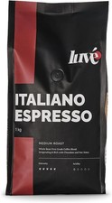 Luve Italiano Espresso Coffee Beans 1kg – Italian Dark Roast Arabica – Fres 27.36 per kilo