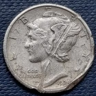1924 S Mercury Dime 10c Higher Grade XF - AU Details #96557