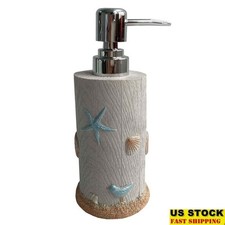 Ocean Star Bath Accessory Set Polyresin Ocean Inspired Washable Bathroom Decor