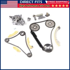 Timing Chain Kit Water Pump w/Thermostat For 2007-08 Chevrolet HHR 04-08 Malibu