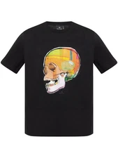 PS Paul Smith Men's Skull Graphic Tee Black, Size S 0555