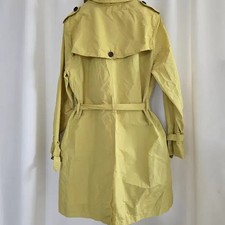 Burberry Yellow Trench Coat Authentic Size 55/66