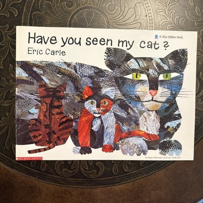 Eric Carle Have You Seen My Cat? 1991 Scholastic 1st Print Paperback 