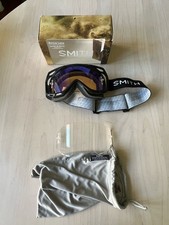 Lunettes VTT Smith Fuel V.2 noires livrées avec lentille transparente et sacoche