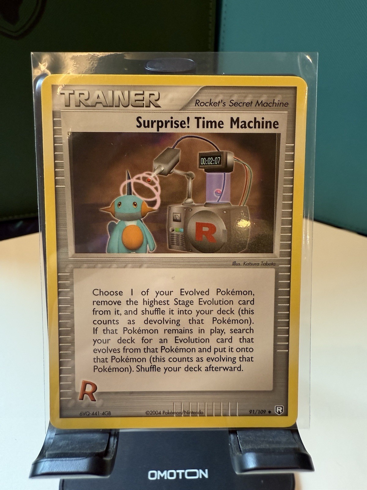 Surprise! Time Machine 91/109 Uncommon EX Team Rocket Returns Pokemon Card nm