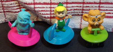 Wendys Kids Meal Toys-The Jetsons Movie Elroy Applause 1990 Vintage Lot of 3