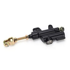 Universal Rear Brake Master Cylinder, Rear Foot Brake Hydraulic Master Black