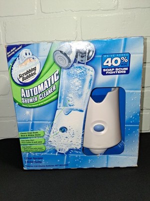 Scrubbing Bubbles Automatic Shower Cleaner Bathroom Kit Dual Sprayer &Refill NEW