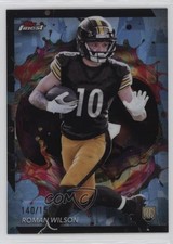 2024 Topps Finest Rare Sky Blue Refractor 140/150 Roman Wilson #274 07zl