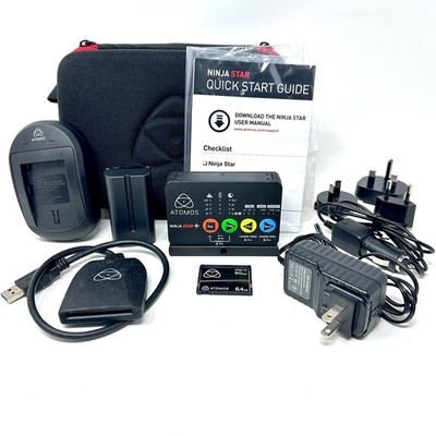 Atomos Ninja Star ProRes Recorder & Deck - HD/SD - 64 GB CFast Card