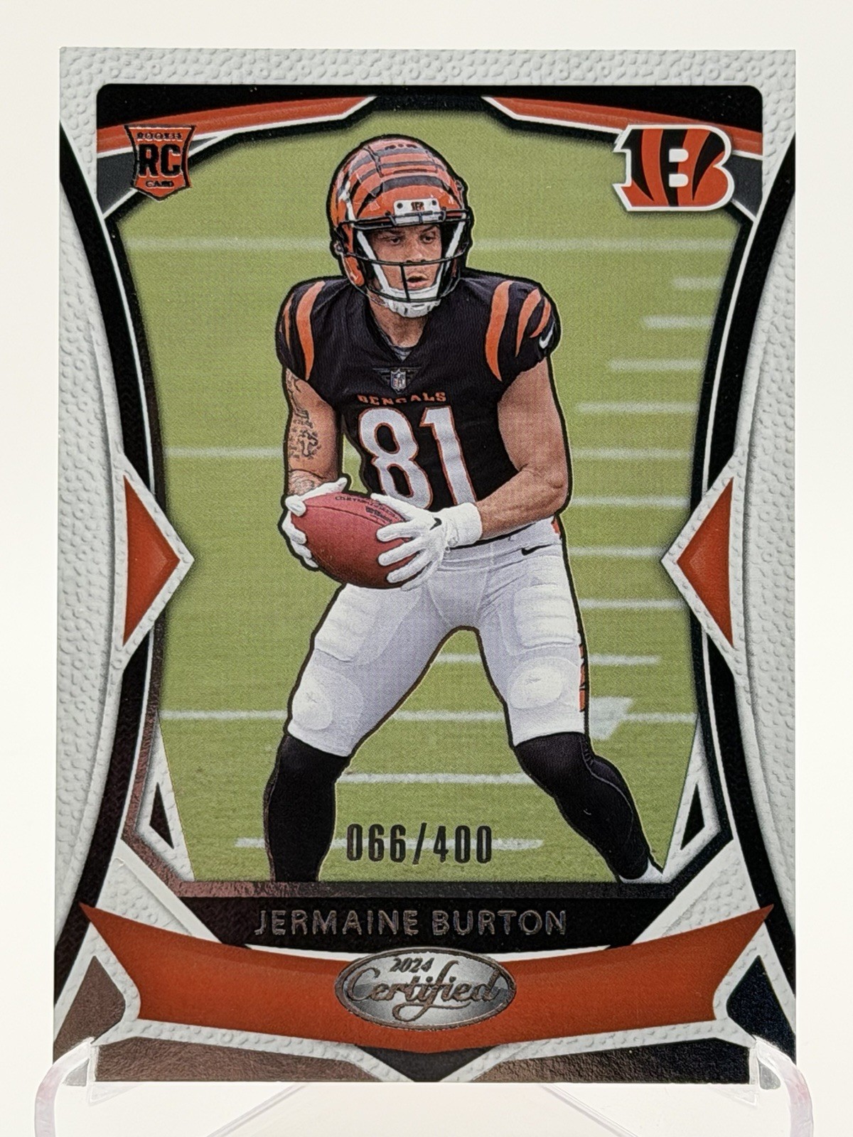 Jermaine Burton 2024 Panini Certified Football RC 066/400