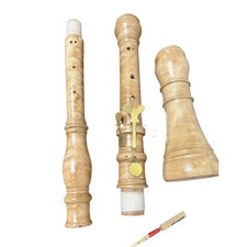 Baroque model Oboe, Clear wood color,Bird's eye maple wood, A-415HZ, Good sound