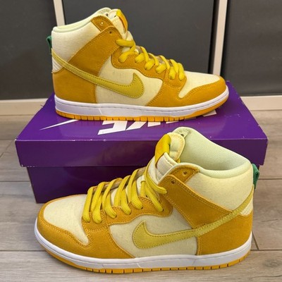 Nike SB Dunk High Pro Pineapple Fruity Pack Yellow US Men's Size 8 DM0808-700