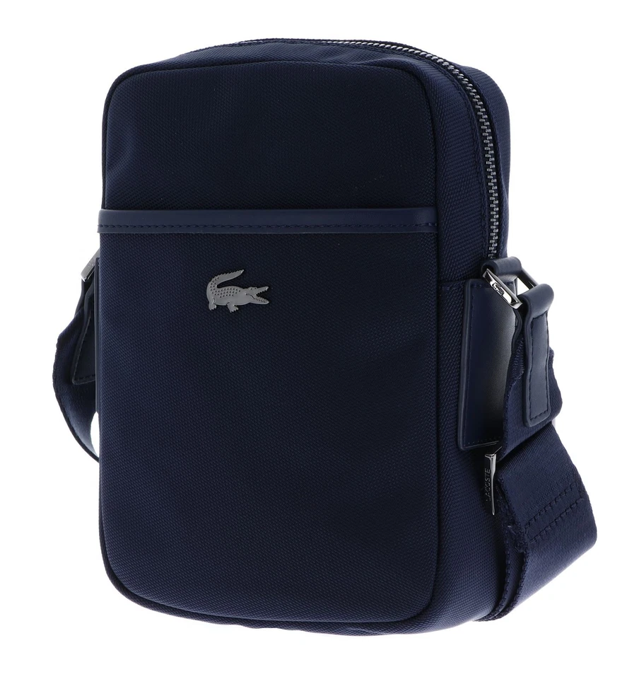 LACOSTE bolso bandolera Vertical Camera Bag Marine 166 - Imagen 2 de 4
