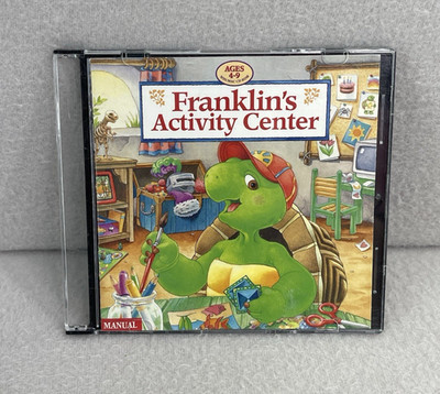 Franklin Activity Centre CD ROM PC Game Ages 4-9 Complete READ