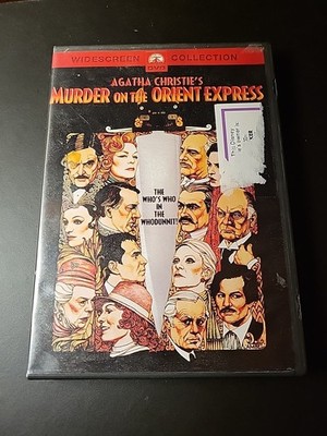 MURDER ON THE ORIENT EXPRESS (1974) DVD Crime Drama Mystery Suspense Thriller
