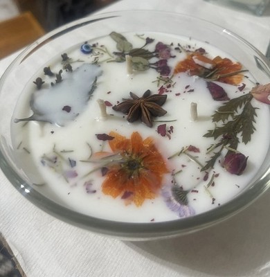 Energy Cleansing Candle   Soy & Coconut Wax   Rosemary, Eucalyptus & Mint