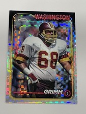 2024 Topps Chrome Football X-Fractor #197 - Russ Grimm - Washington Redskins