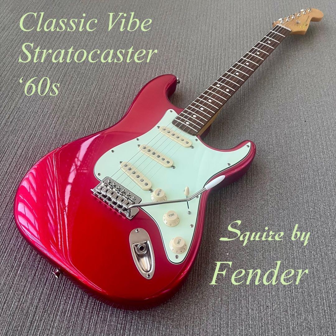 Squier Classic Vibe 60s Stratocaster CAR Electric Guitar Used