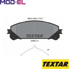 BRAKE PAD SET DISC BRAKE 2445201 FOR TOYOTA bZ4X RAV/VAN/IV/III ALPHARD CAMRY