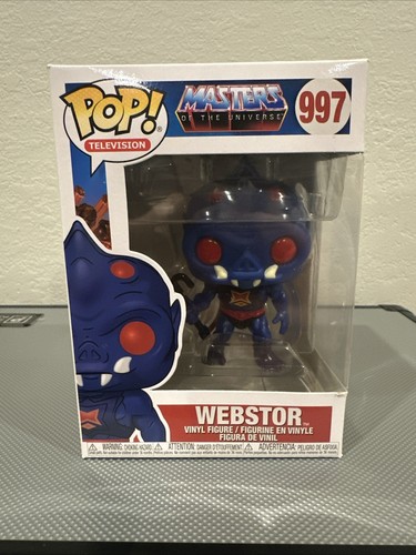 Funko Pop! Animation: Masters Of The Universe - Webstor, Figura In Vinile 9,5 Cm, Collezionabile