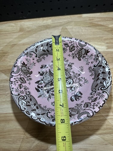 The Spode Blue Room Garden Collection British Flowers-Rosa 8" Cereal Bowl Pink - Picture 13 of 13