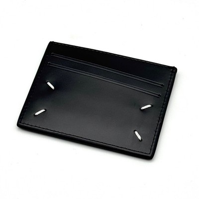 Maison Margiela Paris Leather Zip Card Holder Wallet Money Clip