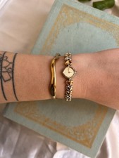 Orologio Seiko 1E20-5280 Argento Oro Cuore Bicolore, RARO e Funzionante