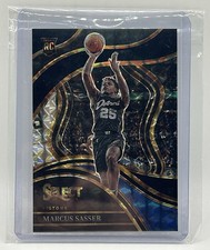 2023-24 Select Marcus Sasser Rookie Black Finite Prizms Courtside 1/1 Pistons