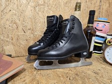 Riedell Emerald Ice Skates Ice Skating Boots Shoes US 6 UK 4.5 EU 37 CM 23-Black