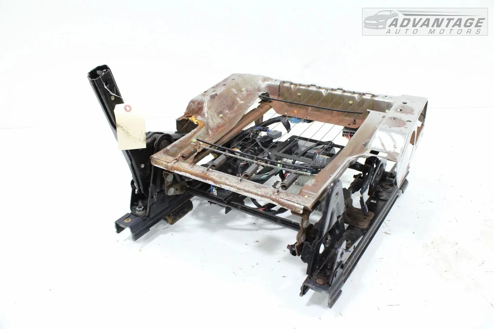 Hummer H2 2003-2007 lado del conductor delantero izquierdo asiento inferior marco de pista con motor OEM Foto 3 de 4