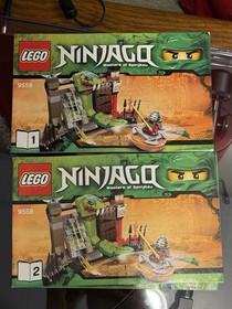 LEGO NINJAGO 9558 Training Set Complete W/Instructions