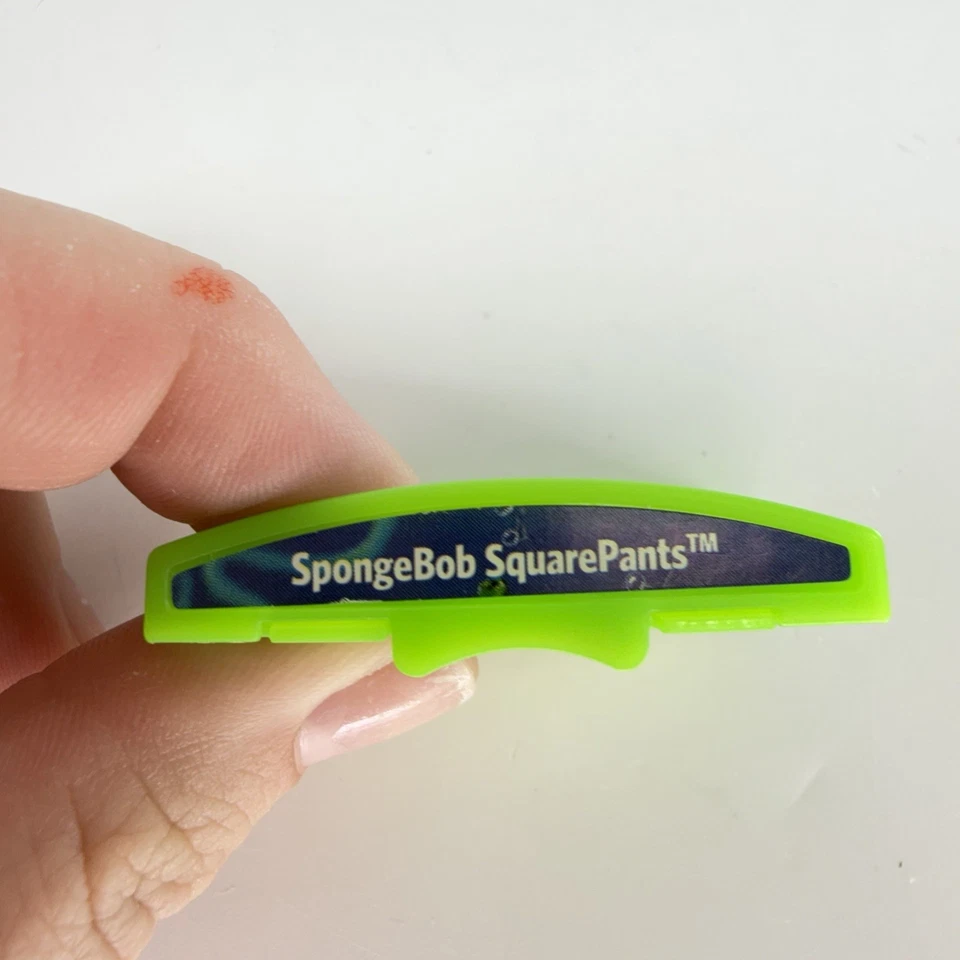 LeapFrog Leapster Explorer GS LeapPad SPONGEBOB SQUAREPANTS CLAM PRIX Cartridge - Image 3 of 3