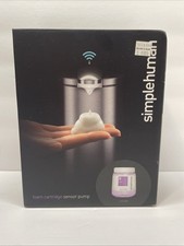 NEW simplehuman 10oz Foam Sensor Pump Dispenser Rechargeable Silver