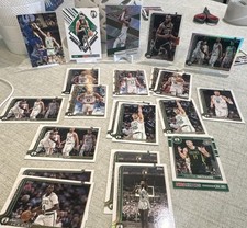 Boston Celtics Topps Fleer Panini NBA Hoops UD Card Lot (22) Tatum Brown Walton 
