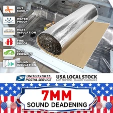 Self-adhesive Fireproof Sound Deadener Heat Insulation Mat For Car Hood Engine