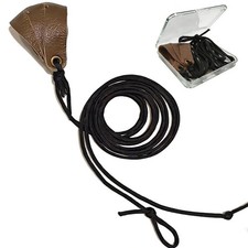 Timbocca Pan Shepherd Sling for Rock Throwing,Outdoor Slingshot, Brown