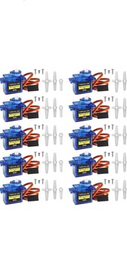 10pc 9G SG90 Micro Servo Motor 4 RC Robot Helicopter Aircraf Airplane Car Boat