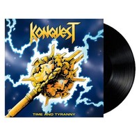 KONQUEST- Time And Tyranny Lim.Black Vinyl Epic Metal Ala Heavy Load/Nwobhm Soun