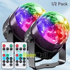 Party Magic Disco Ball Light LED Club RGB Rotating Club DJ Stage Lights W/Remote