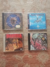 4 CDs iron maiden iced Earth Pantera after th...