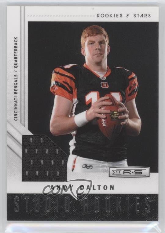 2011 Panini Rookies & Stars Studio Materials 162/299 Andy Dalton #12 RC 0a6
