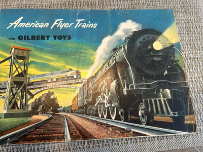 American Flyer 1952 Catalog   Form D 1677 And 4 Page Flyer Lot B7
