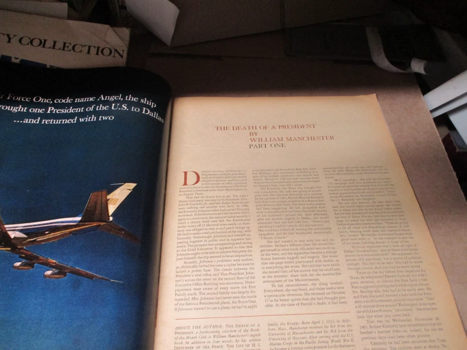 LOOK Magazine January 24, 1967 The Death Of A President   Vintage Ads E104 PB - Image 4 of 4