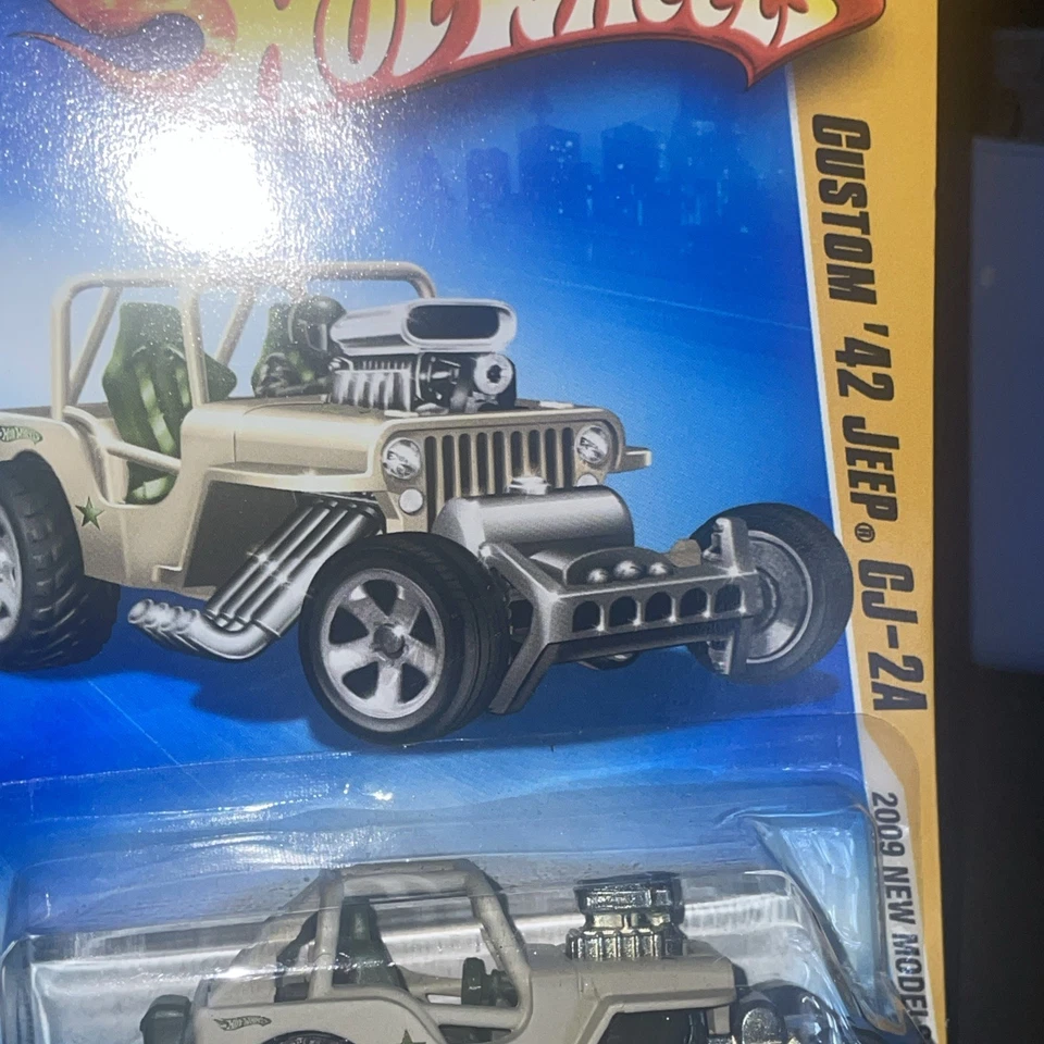 Jeep CJ-2A Hot Wheels 2009 nuevos modelos personalizados '42 Foto 2 de 4