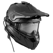CKX Black Titan Original Backcountry Helmet w/210° Electric Goggle - 509174