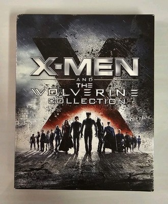 X Men and The Wolverine Collection Blu-ray DVD Movie 2013 6 Disc Set Marvel